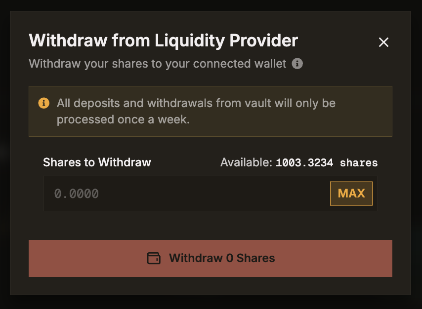 Diagram showing depositors withdrawing from a vault managed by a vault leader.